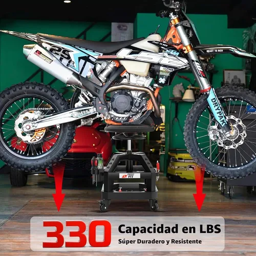 Vista 7 de Rolling Shop Taburete para garaje con ruedas, DO02 - Asiento giratorio de 360° de altura ajustable con almacenamiento de bandeja de herramientas