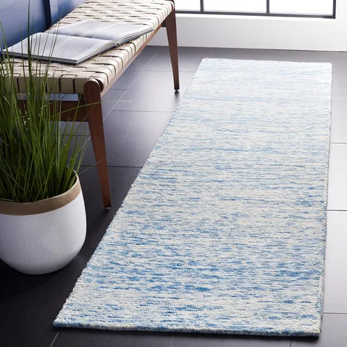 Vista 11 de SAFAVIEH Himalaya Collection - Alfombra decorativa de 2 x 3 pies, color plateado, hecho a mano, ideal para zonas de alto tráfico en entrada, sala