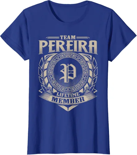Vista 9 de Team PEREIRA Lifetime Member Apellido PEREIRA Family Vintage Camiseta, Negro