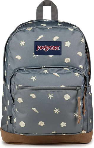 Vista 24 de JanSport Mochila Big Plans, Afflicted Black/Charcoal/Dk Grey, Grandes Planes