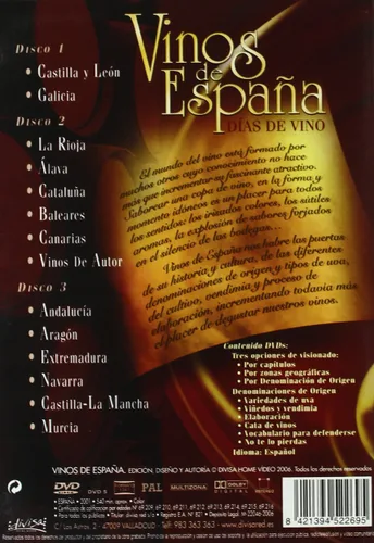 Vista 2 de Pack Vinos De España (Import Movie) (European Format - Zone 2) (2006) Varios Maria Antonia Martinez