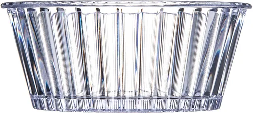 Vista 2 de Carlisle FoodService Products Ramequín de plástico estriado, 4.5 onzas, transparente