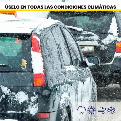 Vista 4 de Calcomanías de Minions de Despicable Me - Juego de 3 Pegatinas de Kevin para Coche, Botella de Agua, Casco de Bicicleta, Laptop, Monopatín