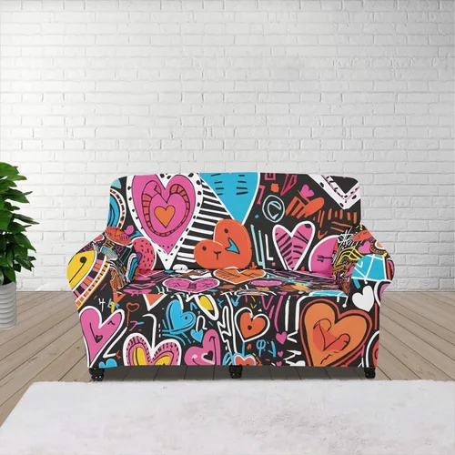 Vista 97 de Fundas aztecas para sofá, lavables e impermeables, fundas elásticas para sofás y sofás, a prueba de polvo, fundas elásticas para sofá de 1 cojín