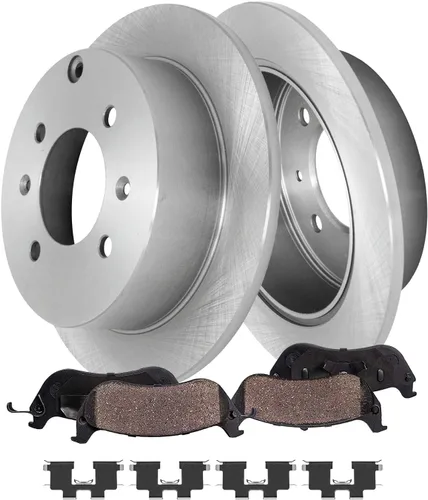Vista 13 de Detroit Axle - Reemplazo de pinza de freno del lado del pasajero para rotores de disco delanteros de 353mm para Dodge Ram 1500 2500 3500 2006-2008