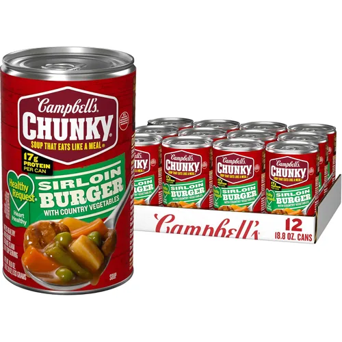 Vista 9 de Sopa Chunky de Campbell's, carne de vacuno, 15.25 onzas (paquete de 8)