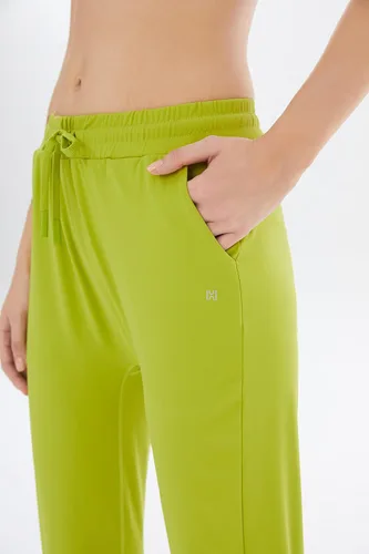 Vista 4 de PATTERN HOUR Pantalones deportivos para mujer con bolsillos, pantalones deportivos para mujer, pantalones suaves para yoga, entrenamiento, correr