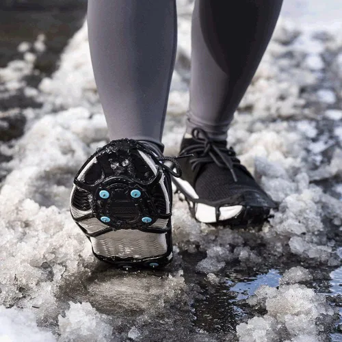 Vista 14 de Due North Everyday G3 - Cuchilla de hielo para caminar y correr sobre nieve y hielo 1 par