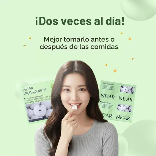 Vista 6 de NE:AR Daily Balance ACV Masticables – 1,530 mg de vinagre de sidra de manzana – 10 ingredientes sinérgicos y 10% de acidez total – K-Chewables