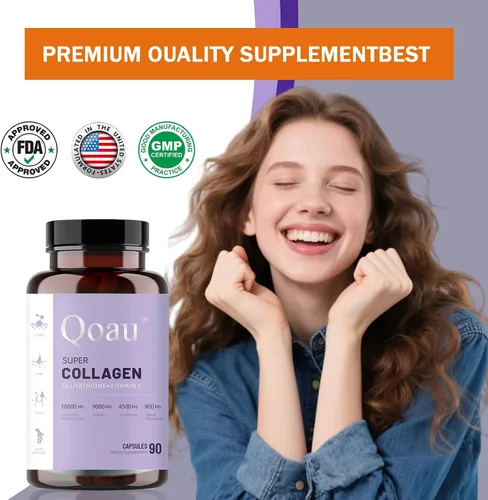 Vista 6 de Péptidos multicolágeno 11 en 1 Apoyo para las articulaciones, recuperación muscular y alivio del estrés Cápsulas de colágeno hidrolizado