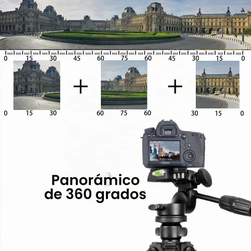 Vista 5 de Gosky Trípode - Trípode portátil de viaje para telescopios de visión, binoculares, videocámaras o cámaras SLR (Pro (61 pulgadas)
