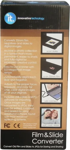 Vista 2 de Tecnología innovadora escáner negativo y de diapositivas