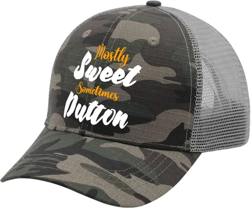 Vista 2 de devor Hat Mostly Sweet Sometimes Dutton Baseball Cap, Graphic Caps for Men