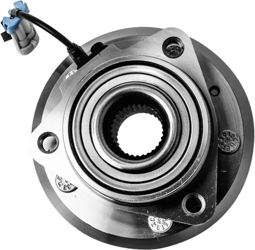 Vista 3 de Buje de rueda delantera y conjunto de rodamientos izquierdo o derecho compatible con Chevrolet Captiva Sport Equinox Pontiac Torrent Saturn Vue