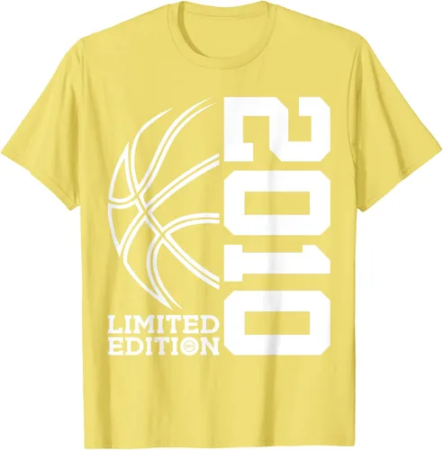 Vista 76 de Camiseta de baloncesto de 13 cumpleaños edición limitada 2010, Negro