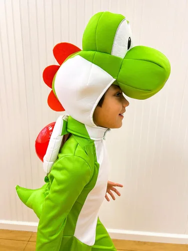 Vista 3 de Disguise Disfraz de Super Mario Brothers Yoshi para niños Disfraz de Halloween de Nintendo