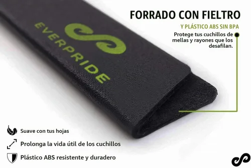 Vista 3 de EVERPRIDE Juego de dos fundas protectoras de cuchillos de 10 pulgadas de largo
