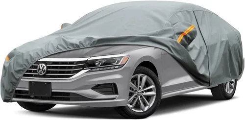 Vista 236 de Kayme Funda de Coche de Servicio Pesado Impermeable para Todo Tipo de Clima, Ajuste Personalizado para Tesla Model S, Cubierta Exterior Completa
