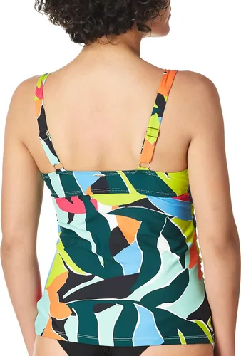 Vista 3 de Anne Cole Tankini estándar con aros para mujer