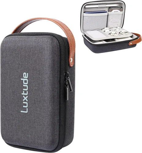 Vista 2 de Estuche rígido para electrónica y bolsa organizadora de cables blandos