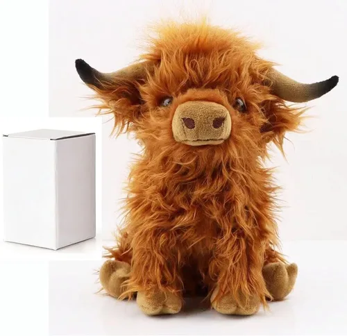 Vista 14 de YUKOUQIAN Animal de peluche de llama, juguete de alpaca suave y lindo de 25 cm para niñas y niños (azul Alpaca Yinghua)