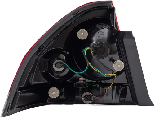 Vista 4 de Brock Conjunto de luz trasera derecha para pasajeros del mercado de accesorios compatible con Chevy Impala 2006-2013