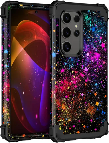 Vista 43 de Casetego Funda para Galaxy A16 5G, Tres Capas de Alta Resistencia Robusta a Prueba de Golpes, Protección Completa Rugosa de PC Duro + Parachoques
