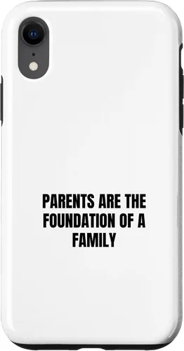 Vista 24 de iPhone 16 Parents are the foundation of a family Case
