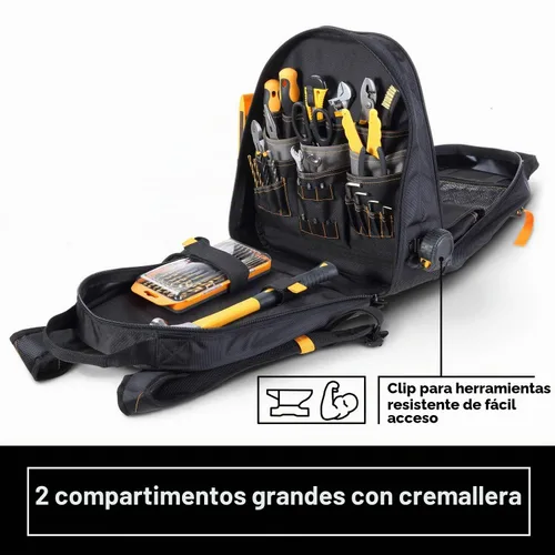 Vista 2 de STEELHEAD - Juego de herramientas con mochila