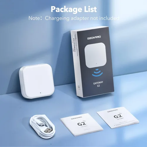 Vista 8 de Puerta de enlace inteligente Wi-Fi, concentrador G2 para entrada sin llave, control remoto y administración de cerrojo Bluetooth con aplicación