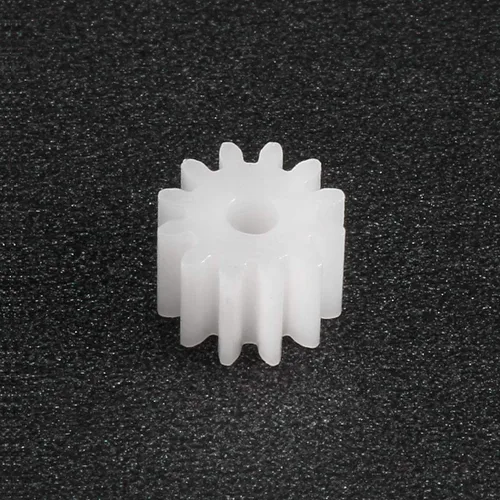 Vista 2 de uxcell Engranajes de plástico 12 dientes modelo 122A engranajes de reducción engranajes de gusano de plástico para RC coche robot motor