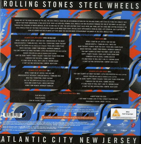 Vista 2 de The Rolling Stones - Steel Wheels Live From Atlantic City, NJ, 1989