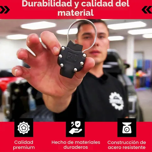 Vista 5 de Collarín de cierre para portón Pop & Lock PL9900 (The Gate Defender) Fits Toyota Tacoma and all trucks, Easy installation, Truck theft prevention
