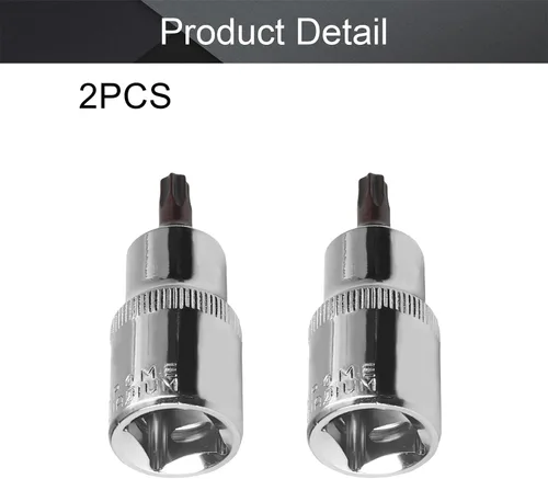 Vista 167 de Utoolmart 1/2" Drive x 0.551 in largo Hex Bit Socket, métrico, S2 y Cr-V acero 1pcs