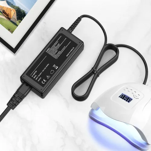 Vista 4 de Adaptador de 12V AC/DC para fuente de alimentación del cargador de luz de la lámpara LED 18G