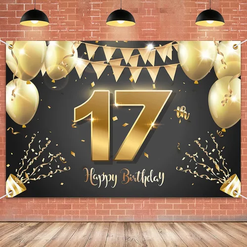 Vista 30 de HAMIGAR Fondo de pancarta de feliz cumpleaños número 10 de 6 x 4 pies, decoraciones de cumpleaños de 10 años, suministros de fiesta para niñas