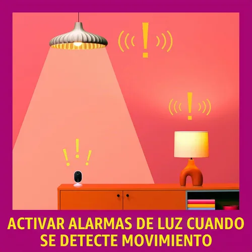 Vista 7 de Kit de inicio de monitoreo del hogar WiZ incluye cámara de seguridad interior, video HD 1080p con detección de movimiento y audio bidireccional