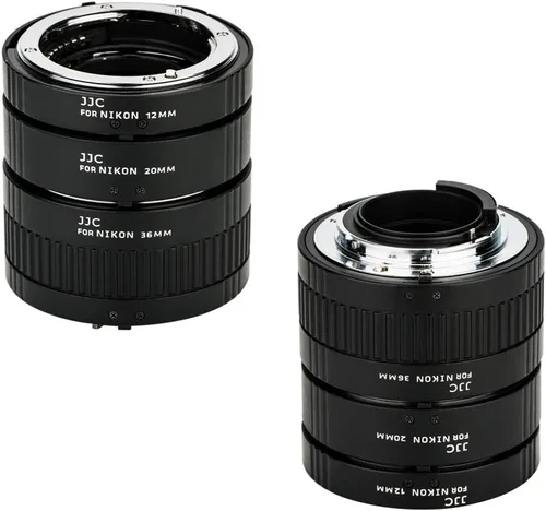 Vista 8 de JJC E Mount Auto Focus Macro Extension Tube Set para Sony E/FE Cámara