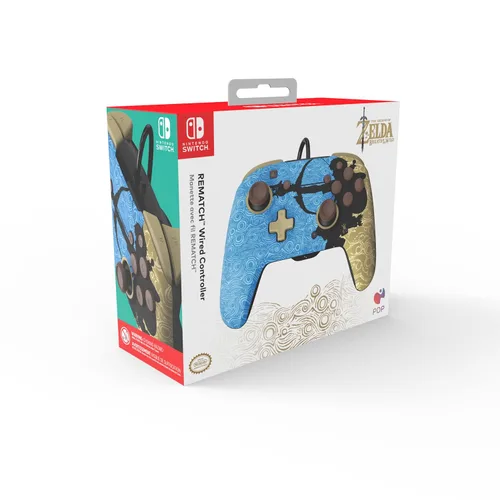 Vista 13 de PDP REMATCH Wired Controller for Nintendo Switch Lite OLED - Ancient Arrow