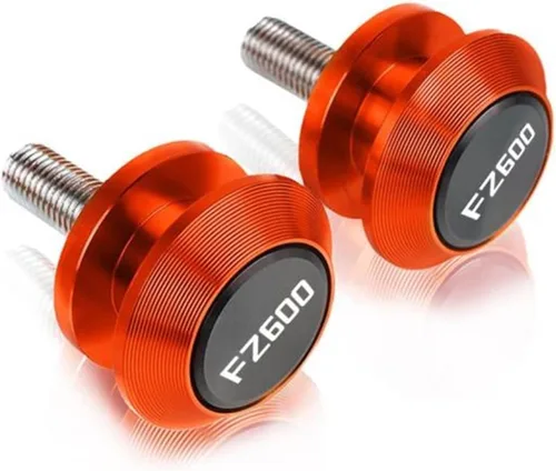 Vista 14 de Bobinas basculantes de aluminio para motocicleta de 0.236 in, tornillos deslizantes para Yamaha FZ600 FZ 600 FZ-600 F Z600 1987 1988 1989 1990 1991