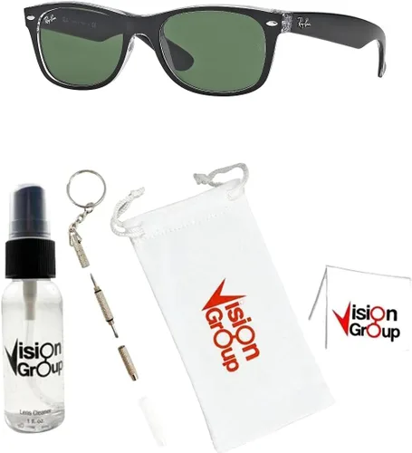 Vista 2 de Ray-Ban RB2132 New Wayfarer - Gafas de sol + paquete de accesorios para Vision Group