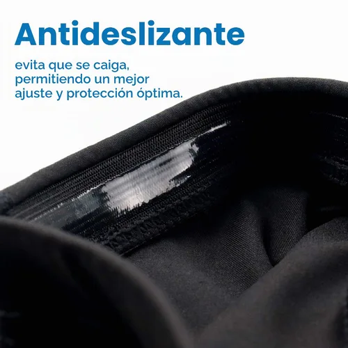 Vista 9 de LP IM710 Shield - Manga acolchada de compresión para piernas para hombres y Negro