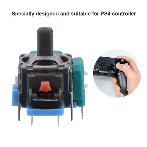 Vista 2 de 3D Joystick, 2 Pcs Analog Stick 3D Joystick Replacement, Replace DamagedNon working Controller Joystick, for Controller video game