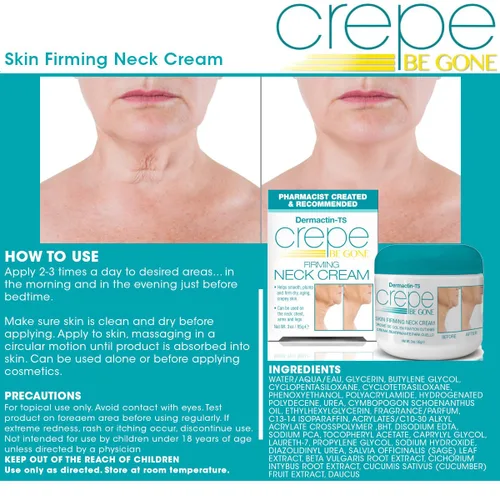 Vista 6 de Crema reafirmante para el cuello Dermactin Crepe Be Gone