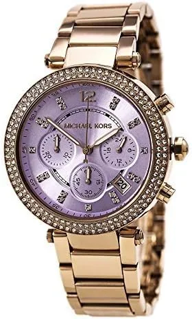 Vista 2 de Michael Kors MK6169 - Reloj Parker Oro RosaLila Mujer, Oro rosalila, MK6169 - Parker