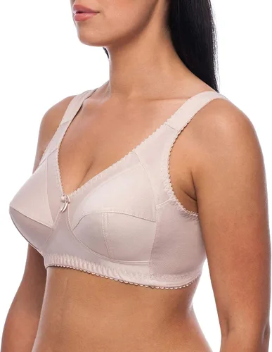 Vista 5 de frugue Sujetador reductor inalámbrico sin forro de cobertura completa para mujer