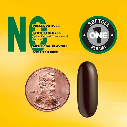 Vista 4 de Magnesio extra fuerte 400 mg Apoyo para huesos, nervios y músculos 180 cápsulas blandas - suministro para 6 meses Sin gluten Suplemento