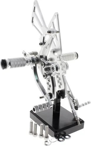 Vista 10 de FXCNC Reposapiés ajustables para motocicleta CNC Billet, compatibles con GSXR1300 GSX1300R HAYABUSA 1999-2020