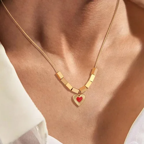 Vista 7 de Yowivon Gold Necklaces for Women Trendy Cute Pearl Necklace Layered Cross Necklaces Fashion Jewelry Christmas Birthday Gifts