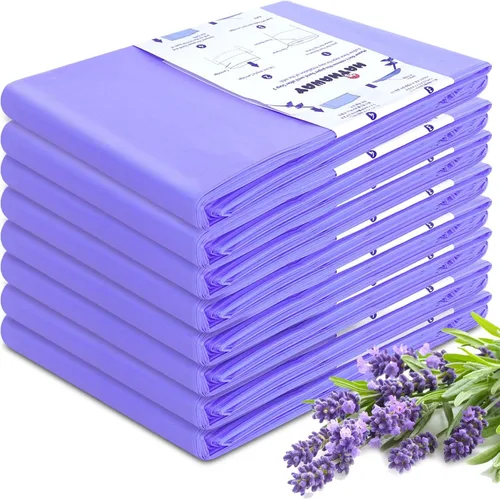 Vista 7 de Recambios compatibles con Dekor Classic, 30% de longitud extra, paquete de 4 forros para cubos de pañales con aroma a lavanda